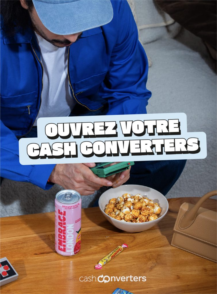 Plaquette commerciale de Cash Converters.