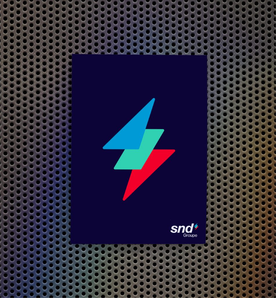 Nouvelle icône du logo du groupe SND.